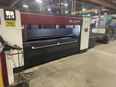 Used 2017 HANKWANG FL3015 CO2 Laser Cutters Georgia US | The Equipment Hub #162912
