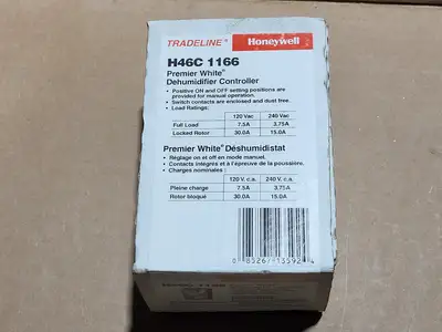 New | in-Stock HONEYWELL H46C 1166 HVAC Parts and Equipment British Columbia CA | Lenmark #1426218
