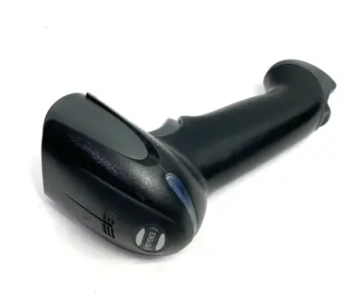 USED KEYENCE REV. J HANDHELD WIRELESS CODE READER, STANDARD, RED LIGHT SOURCE