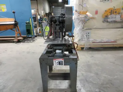 5 Ton Famco Bench Top OBI Power Press Model 40 with Stand