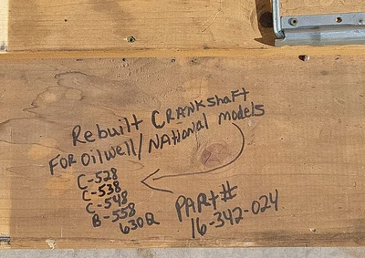 USED OILWELL / NATIONAL B-558 / 630Q / C-528 / C-538 / C-548