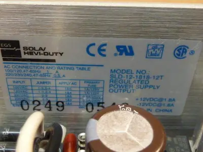 USED SOLA ELECTRIC SLD-12-1818-12T