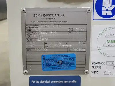New | in-Stock SCM ME 35TR Edge Banders British Columbia CA | Lenmark #272577