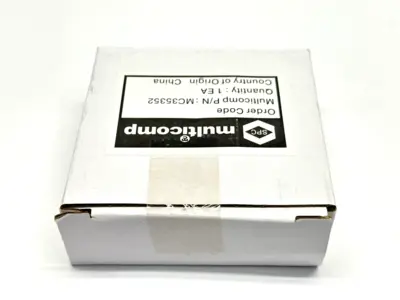 MC35352 | Multicomp  Axial Fan Brushless 80mm x 25mm 81mA 12VDC - New Other