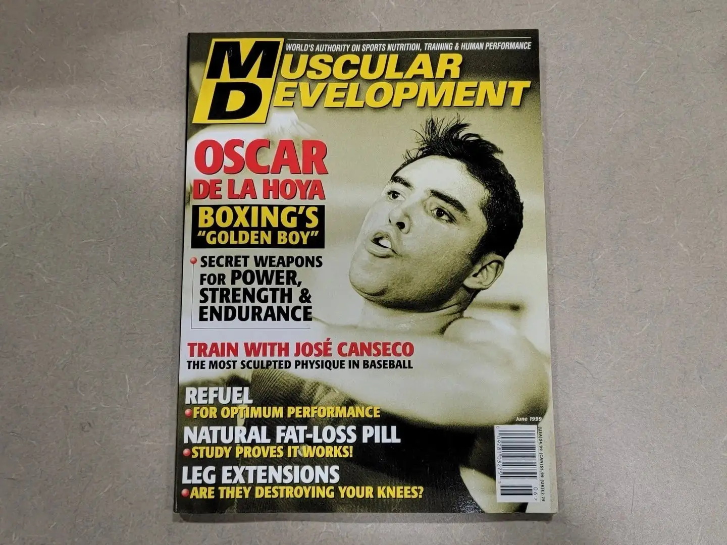USED MUSCULAR DEVELOPMENT JUNE 1999