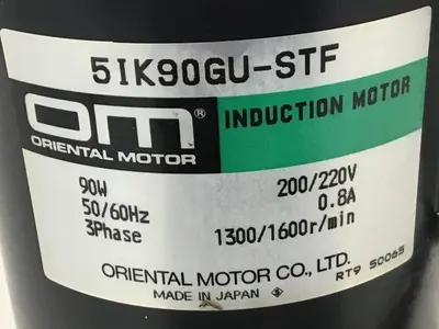 USED ORIENTAL MOTOR 5IK90GU-STF