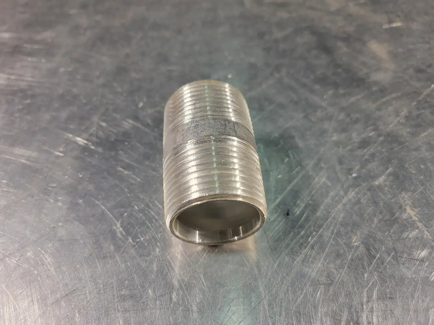 1" x 2" Aluminum Threaded Nipple