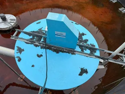 AQUA SBR FLOATING DECANTER FOR LARGE CLARIFIER BUBBLER SYSTEM