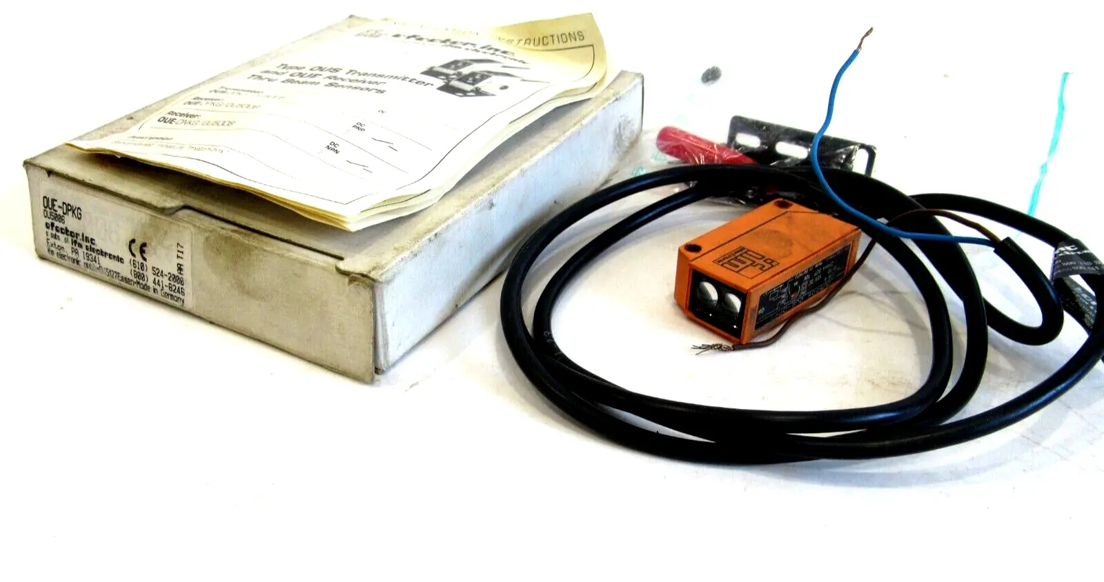 USED IFM EFECTOR OU5006/OUE-DPKG PHOTOELECTRIC SENSOR OU5006OUEDPKG