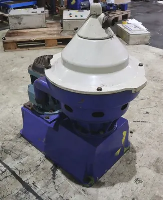 Alfa-Laval S-815 fuel/lube oil purifier, 316SS.