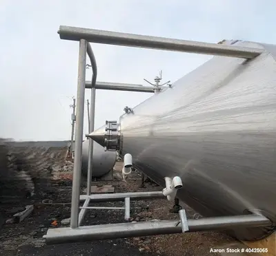Used Quality Tank Solutions 12,400 Gallon (400 BBL) Jacketed Stainless Steel Tank