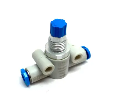 USED FESTO ONE-WAY FLOW CONTROL VALVE 4MM OD TUBE 193967