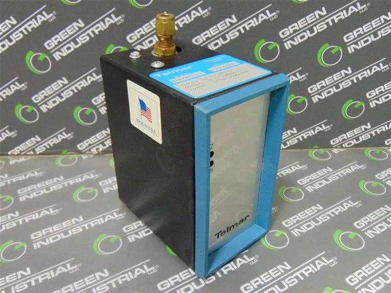 Telmar Model 511000 Pneumatic to Current Transmitter Used
