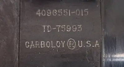 Used CARBOLOY 40965510915 / TD-75995 Misc Industrial Equipment Kentucky US | Aucto #687533