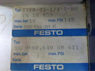 USED FESTO IFB8-02