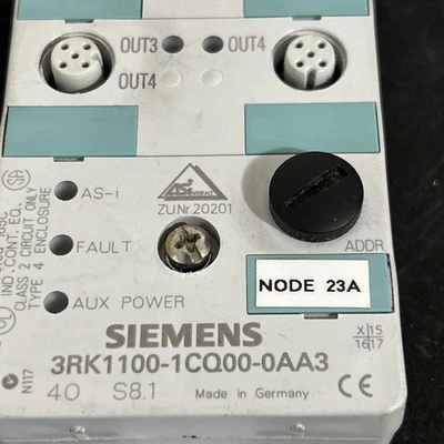 USED Siemens 3RK1100-1CQ00-0AA3