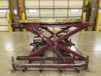 Southworth Pallet Pal 360 Positioner Rotator Spring Level Loader Turntable 43"