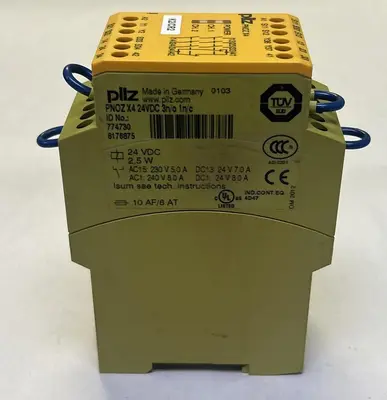 USED PILZ PNOZX424VDC3N/O1N/C