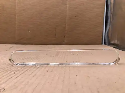 Macbeth 039276 A6 Plain Clear Borosilicate Gage Glass 10″ X 2″ X 3/4″ -NIB