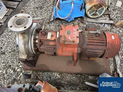 USED Environamics 4" x 3" x 9" Environamics Centrifugal Pump, S/S, 7.5 HP