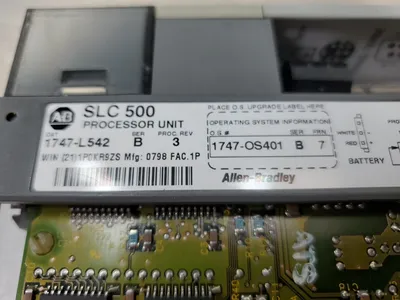 Allen-Bradley 1747-L542/B Proc. Rev 3 Processor Unit. 3D-29