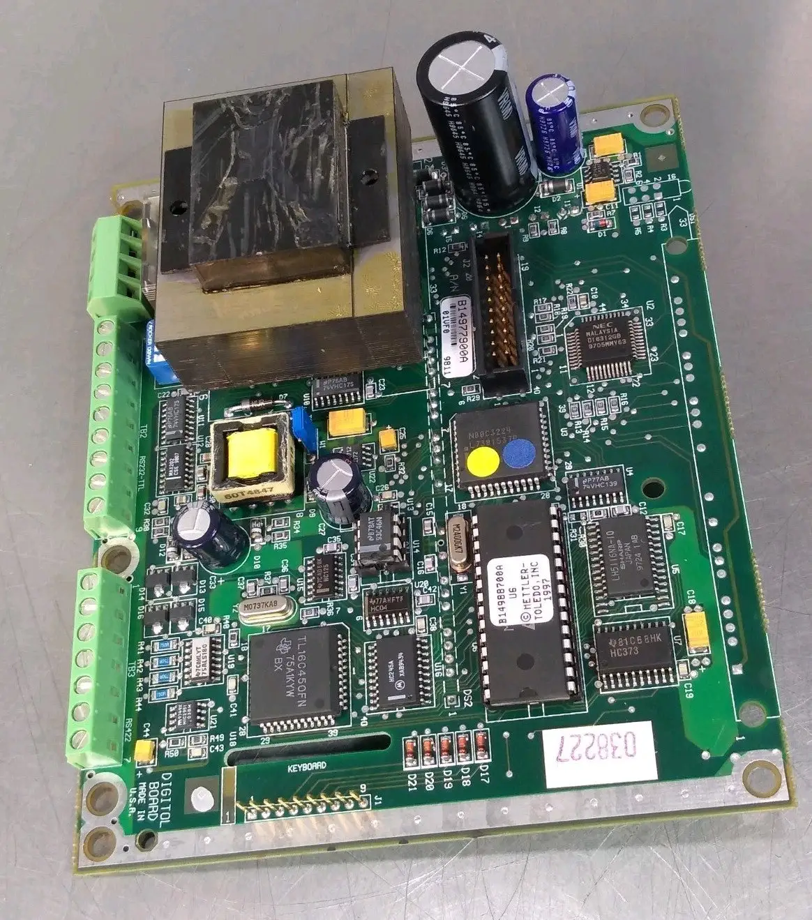 Mettler-Toledo A14977700A PCB Control Board Loc3E27