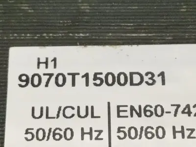USED SQUARE D 9070-T1500D31