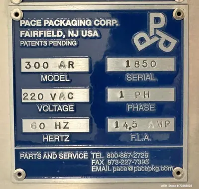 USED PACE PHARMA-LINE 300 AR