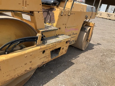 USED BOMAG BW 4 AS DOUBLE DRUM VIBRATORY ROLLER
