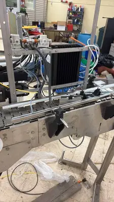 Stainless Steel Automated Conveyor System with Allen-Bradley Controls and Nord Drivesystems Motor