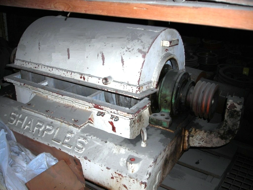Sharples P1000 Super-D-Canter centrifuge, 316 SS.