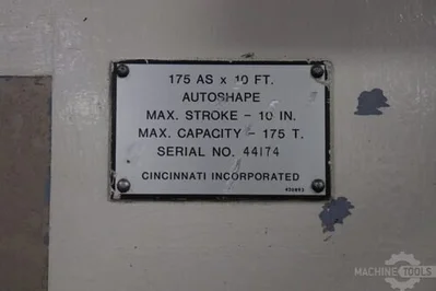 USED CINCINNATI INC AS175-10