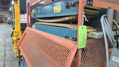 8" x 40" CDS Cleated Two Belt Puller, Model CCH 40-8, 3hp, New in 2005