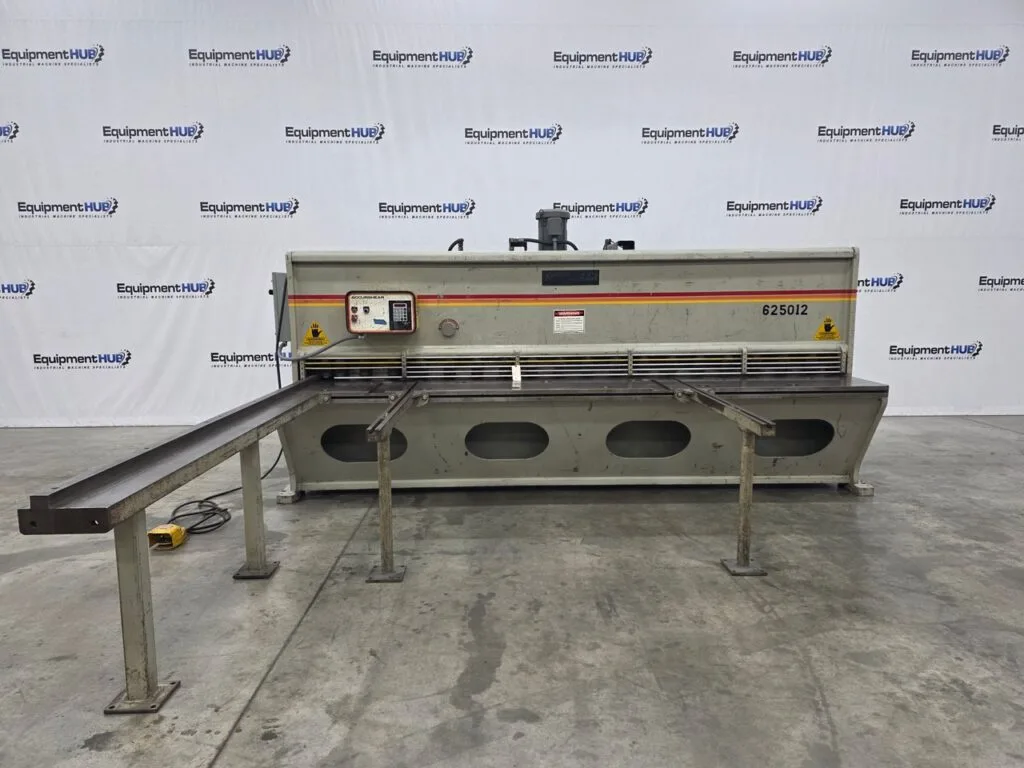 Used 1996 ACCURSHEAR 625012 Power Squaring Shears (Inch) Georgia US | The Equipment Hub #1540708