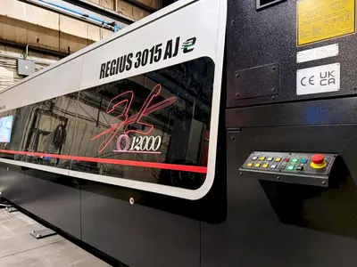 Used 2023 AMADA REGIUS 3015 AJE FIBER Laser Cutters | Machine Factory Outlet #1267061
