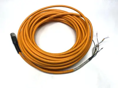 USED IGUS SINGLE ENDED READYCABLE SERVO HYBRID CABLE 25M