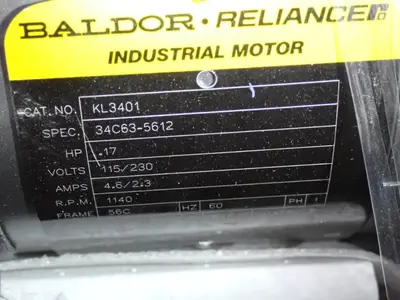USED BALDOR KL3401