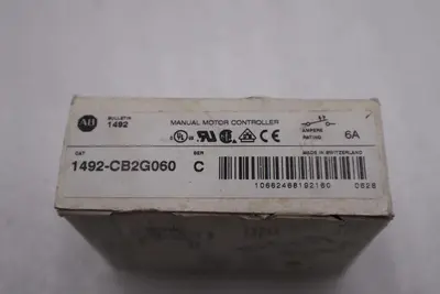 NEW ALLEN BRADLEY 1492-CB2G060 SER. C 480VAC 6A STOCK H324A