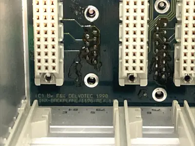 Used F&K Delvotec Chassis w/ 1196 Rev. 1/B Backplane Board PLC Chassis Michigan US | Maverick Industrial Sales #1395424