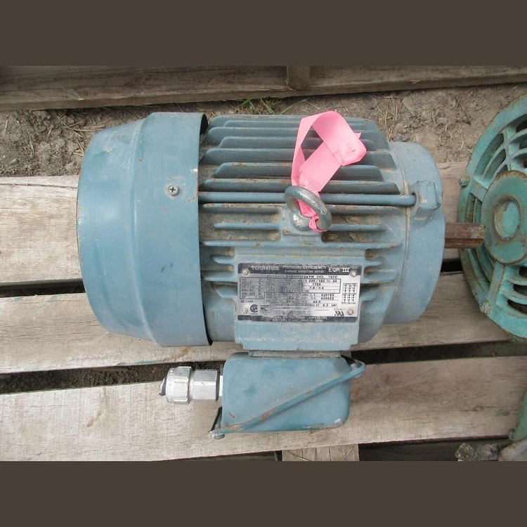 Used TOSHIBA B0034FLF2AYH A.C. Motors British Columbia CA | Savona Equipment LTD #1169126