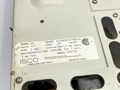 USED ISCO MODEL V4 ABSORBANCE DETECTOR SERIES 621840010-88144
