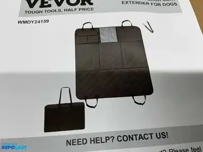 Lot of (2) vevor full package back seat extenders for dogs