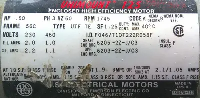 SPC9155  Valve 8 x 8 HD CS Wm Meyer rotary airlock feeder