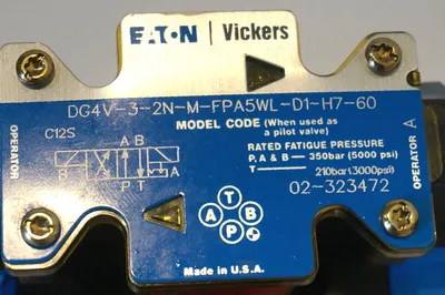 NEW EATON VICKERS DG4V-3-2N-M-FPA5WL-D1-H7-60 VALVE DG4V32NMFPA5WLD1H760