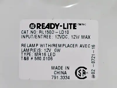 USED READY-LITE RL150D-LD10