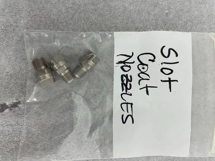 SLOT COAT NOZZLES QTY 3