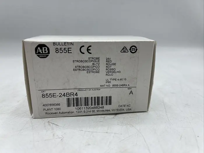 New | in-Stock INDUSTRIAL MRO ALLEN BRADLEY 855E-24DN6 Automation Control (HMI) | ND Industrial Surplus #1222617