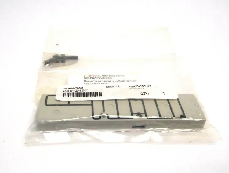 New | in-Stock NUMATICS BLANKING PLATE Miscellaneous MRO | Maverick Industrial Sales #1122380