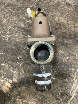 Watts M1 1” Bronze Pressure Safety Relief Valve 50psi