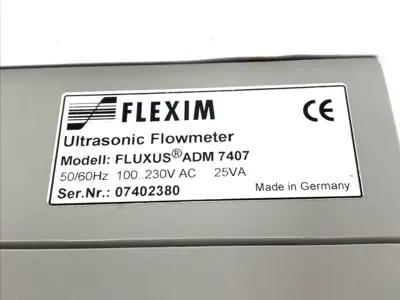 USED FLEXIM FLUXUS ADM 7407